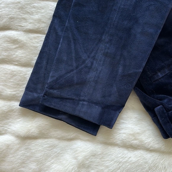 Anine Bing Velvet Ankle Trousers. - Picture 8 of 8